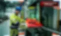 AI-powered safety for industrial manufacturing detecting machine proximity risks.